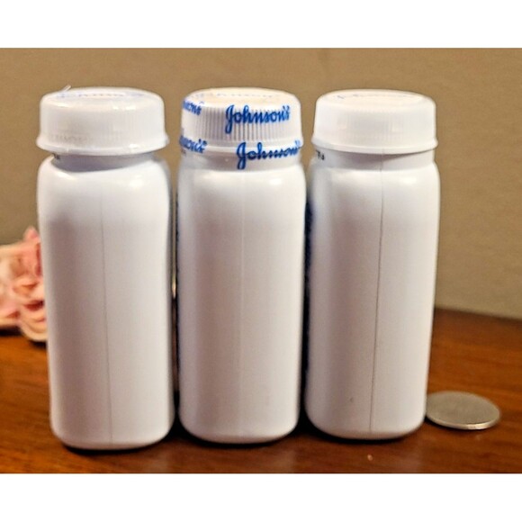 3 Vintage Johnsons Baby Powder With TALC 1.5 oz Ea SEALED TRAVEL SIZE Mildness - Picture 9 of 12